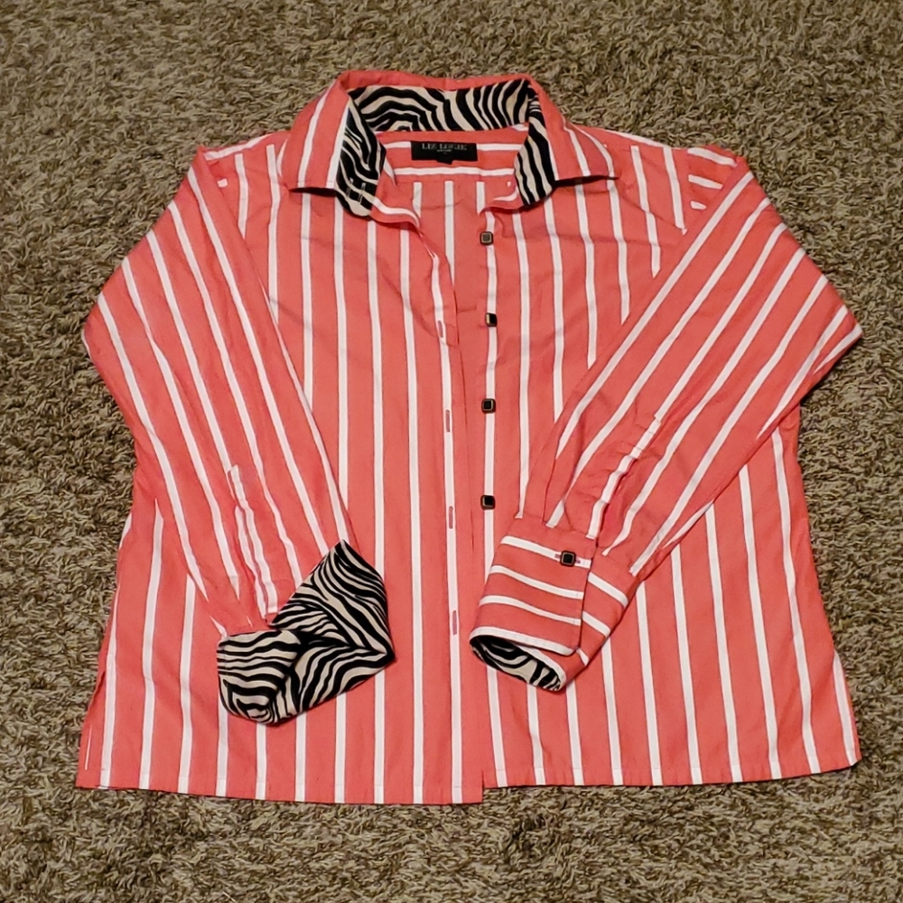 Liz Logie designer button down